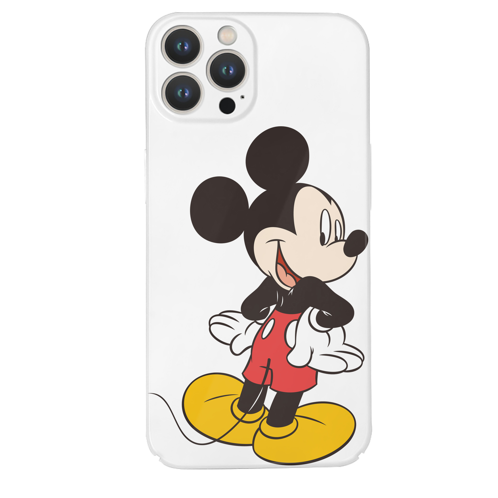 （画像用） ミッキーマウス Mickey Mouse 【iPhone 14シリーズ対応】ハードケース